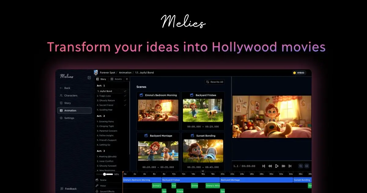 Melies screenshot 2