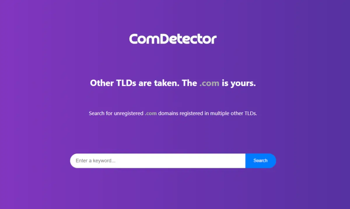 ComDetector screenshot 1
