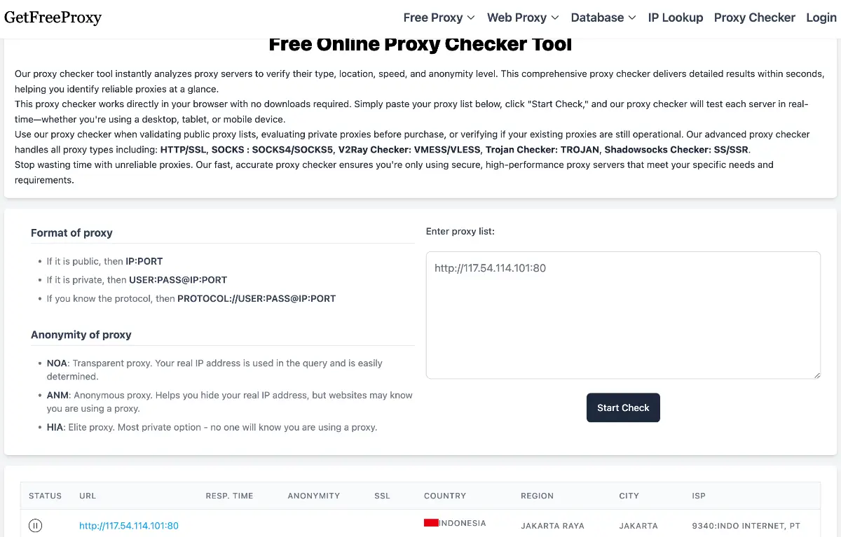 GetFreeProxy screenshot 3