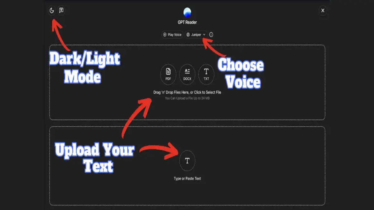 GPT Reader screenshot 3