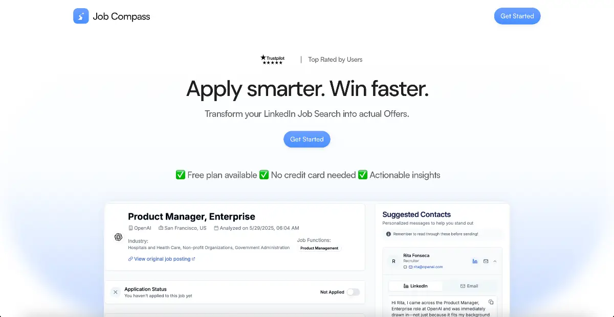 Job Compass AI screenshot 2