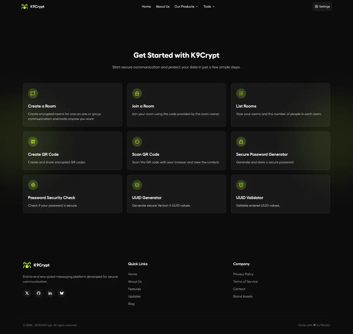 K9Crypt screenshot 2