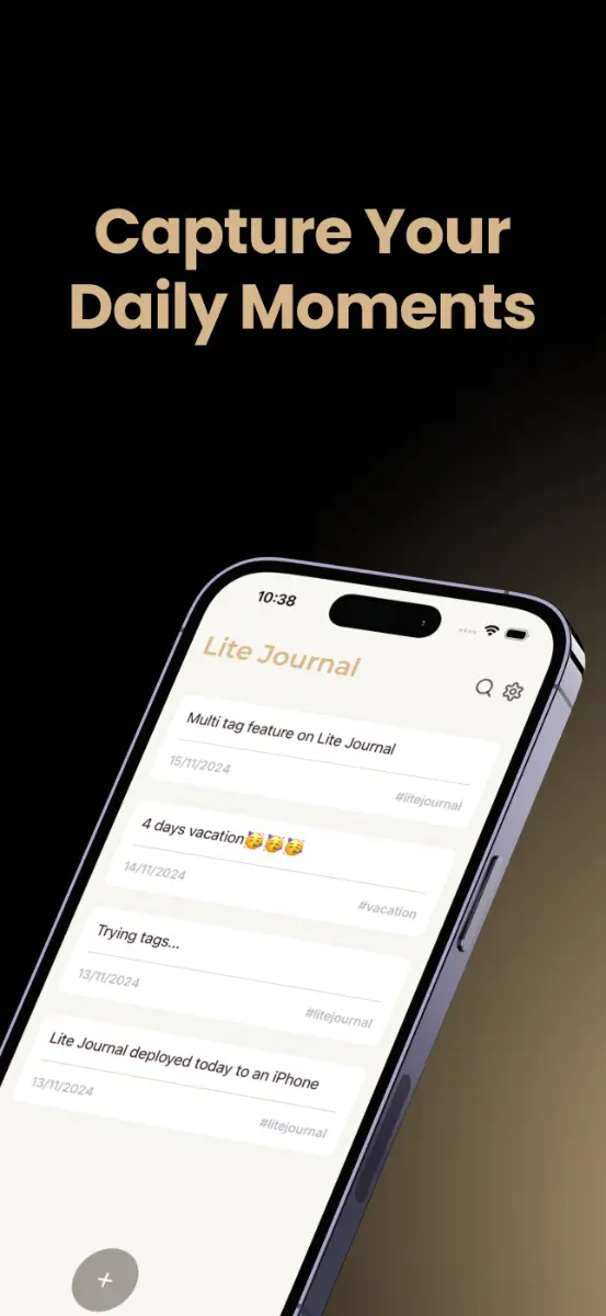 Lite Journal screenshot 1
