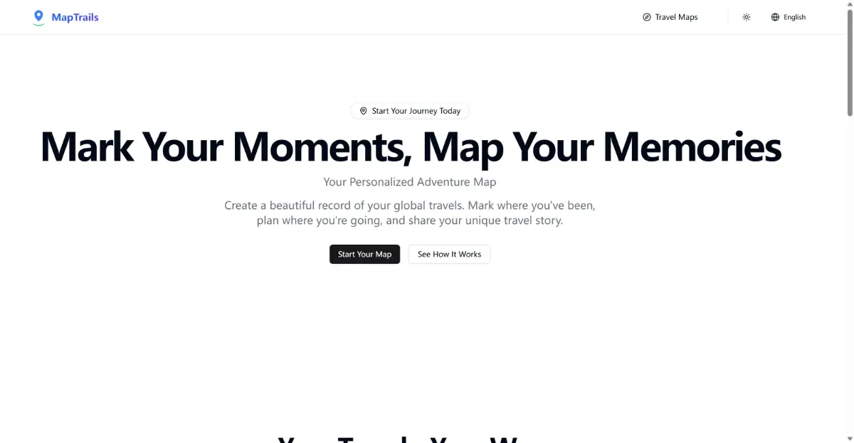 MapTrails screenshot 1