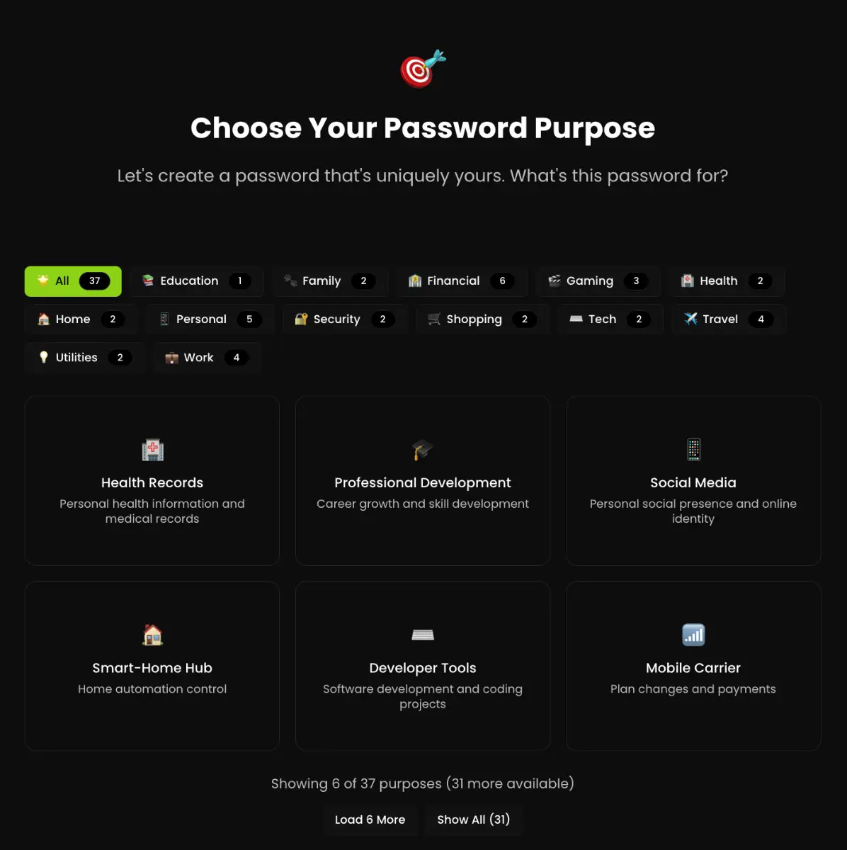 Passmuse screenshot 1