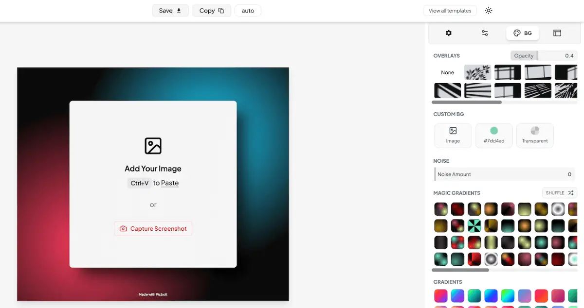 Picbolt screenshot 2