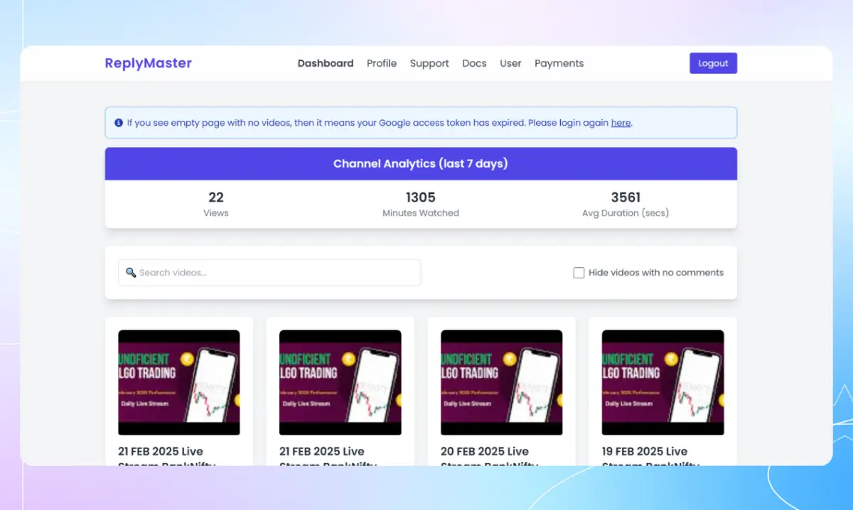 ReplyMaster screenshot 2