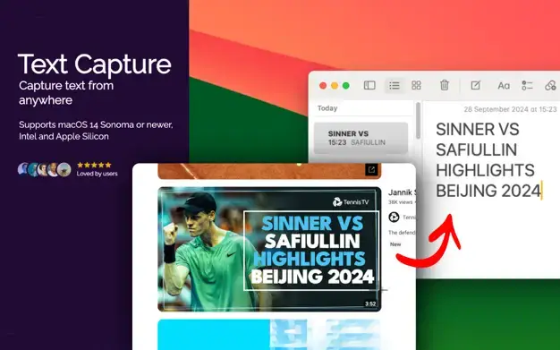 Text Capture screenshot 2