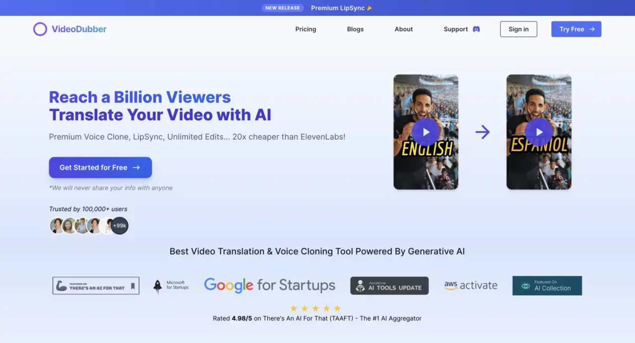 VideoDubber's YouTube Copyright Checker screenshot 2