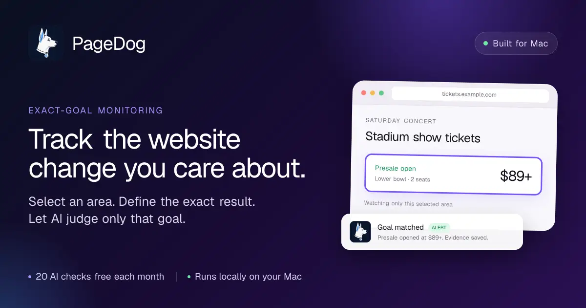 PageDog screenshot 1