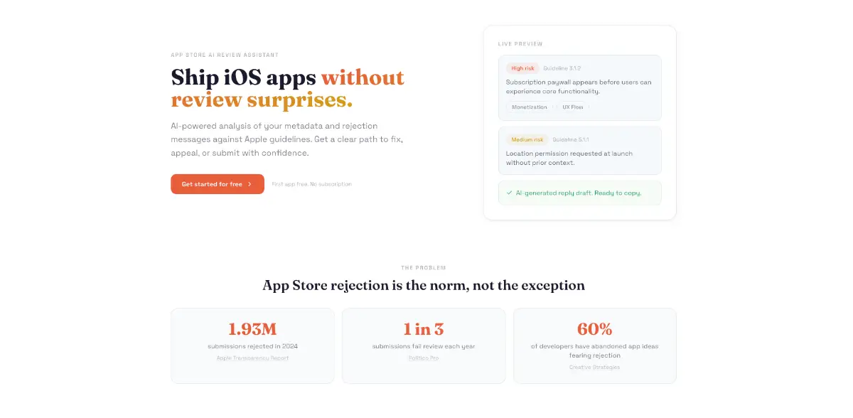 AcceptMyApp screenshot 2