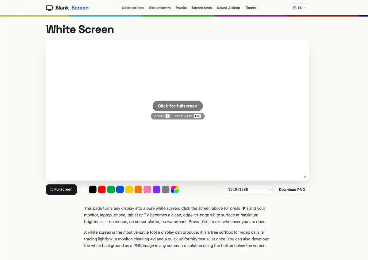 BlankScreen screenshot 4