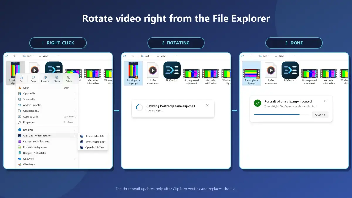 ClipTurn screenshot 2