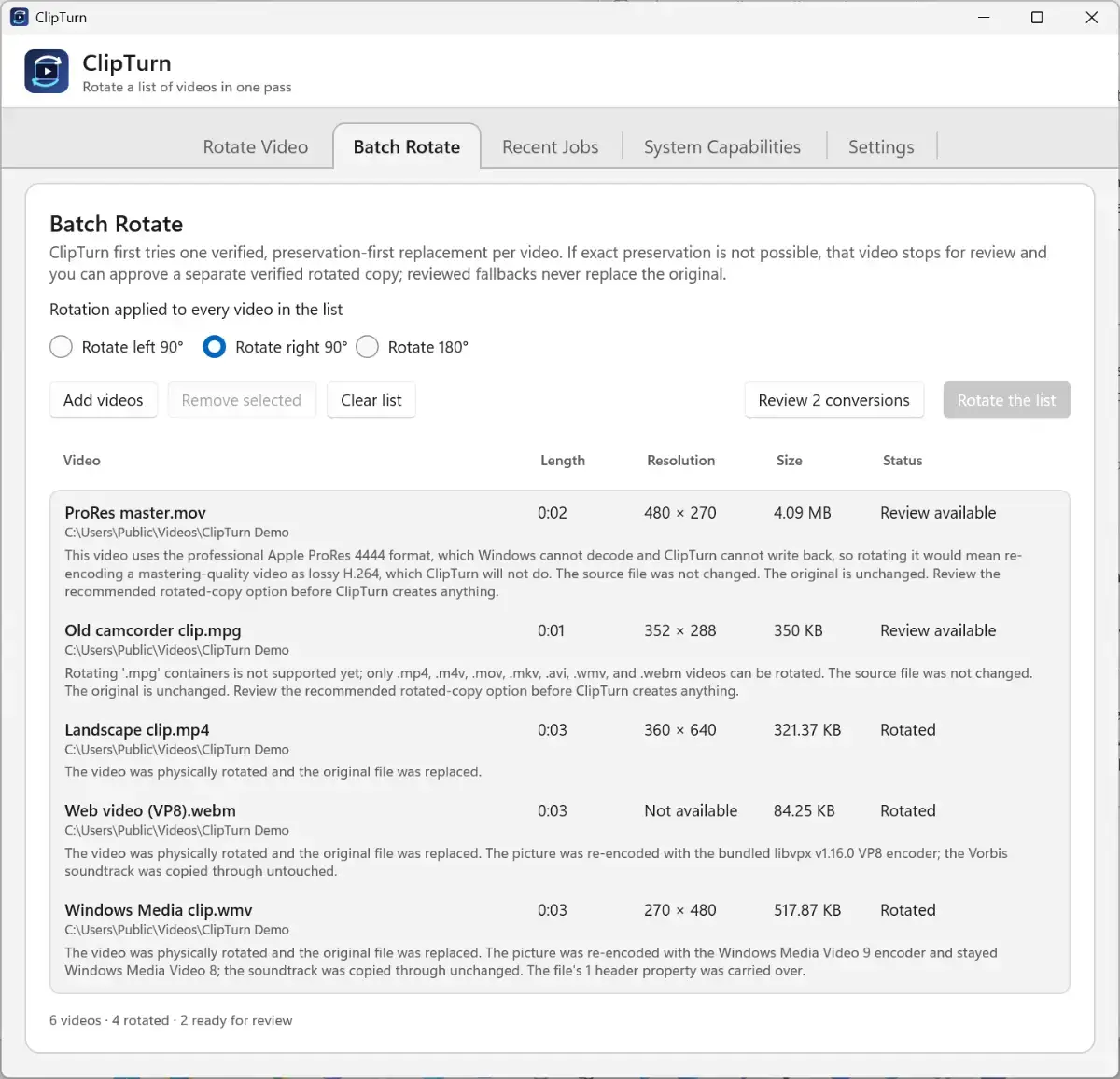 ClipTurn screenshot 4