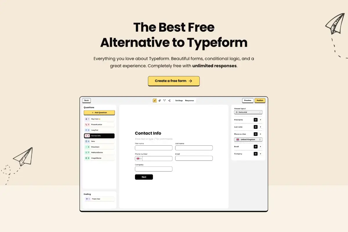 Collectform  screenshot 1