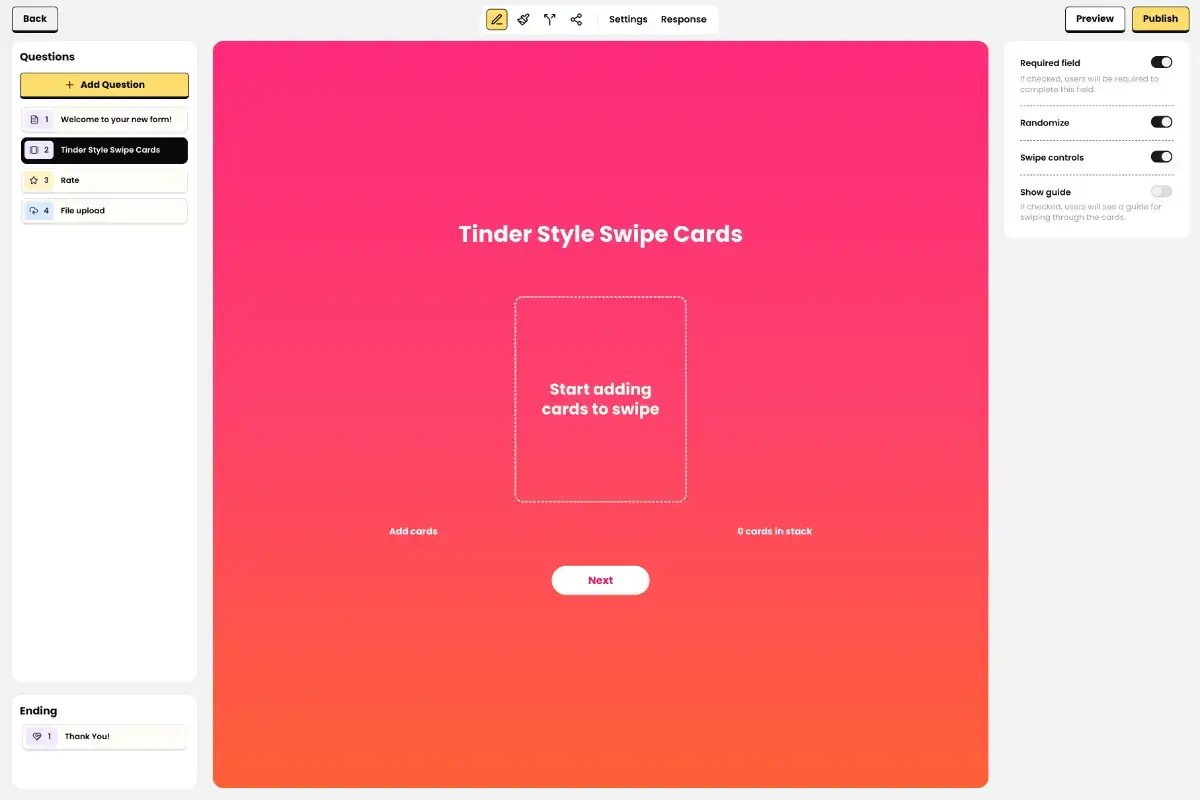 Collectform  screenshot 2