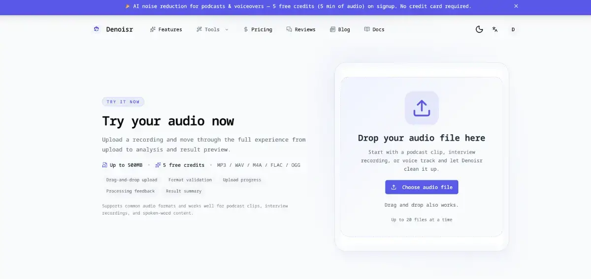 Denoisr screenshot 2