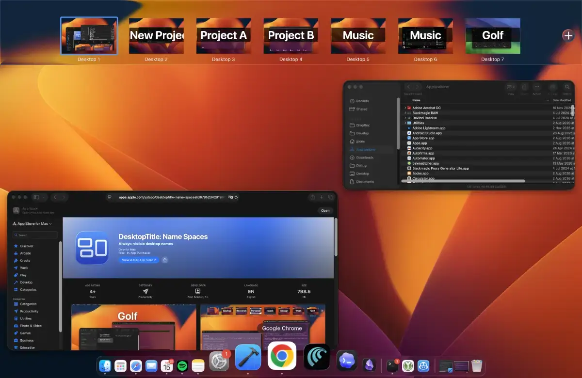 DesktopTitle screenshot 1