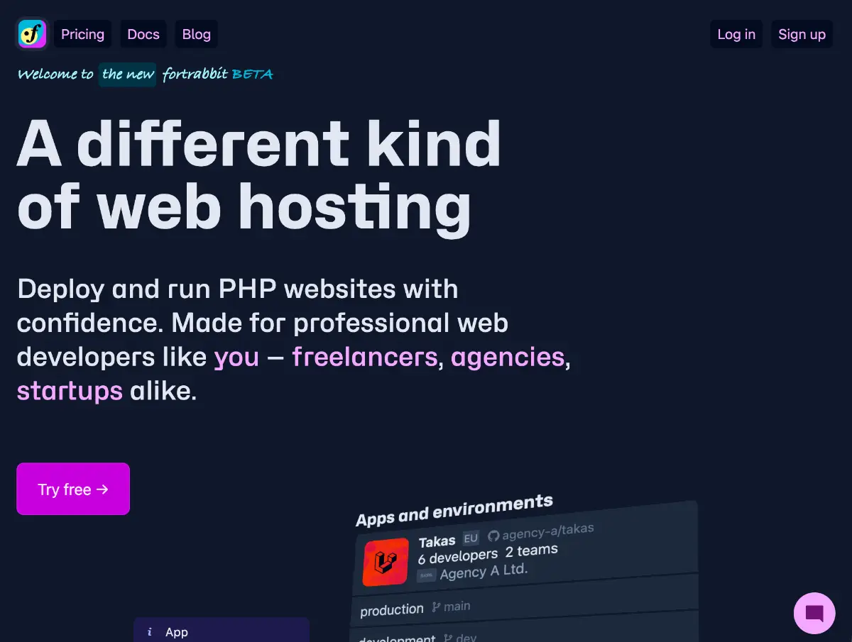 fortrabbit screenshot 3