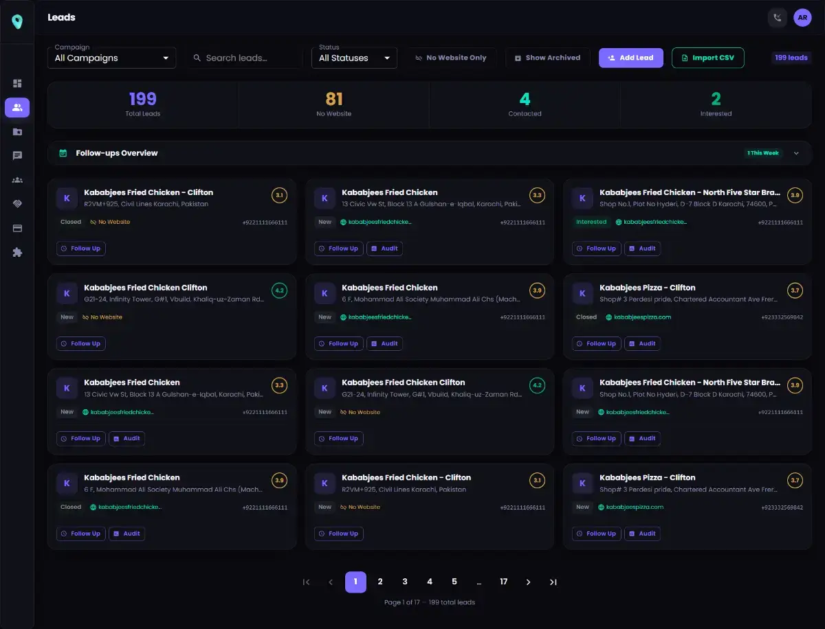 Get Map Leads screenshot 1