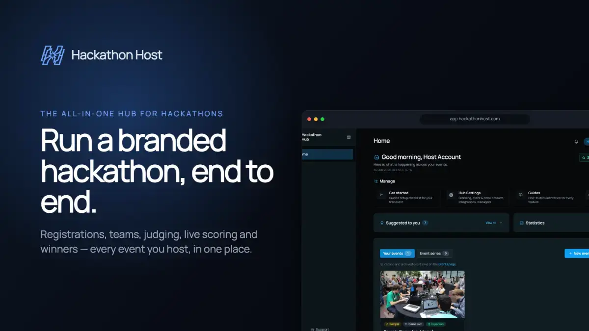 HackathonHost screenshot 2