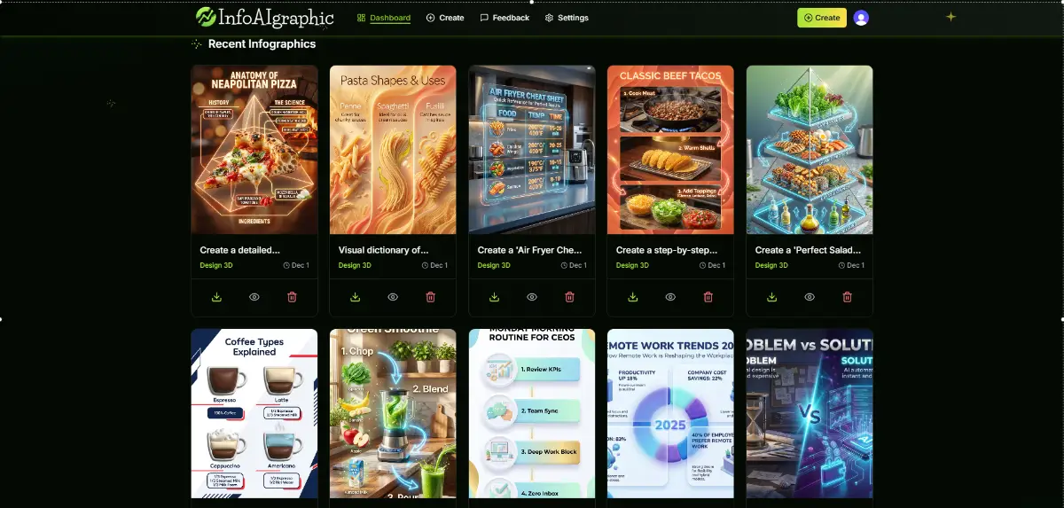 infoAIgraphic screenshot 1