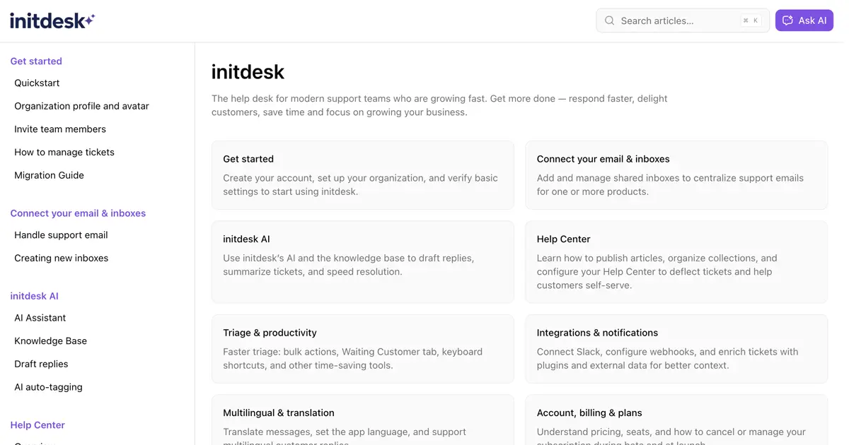 initdesk screenshot 2
