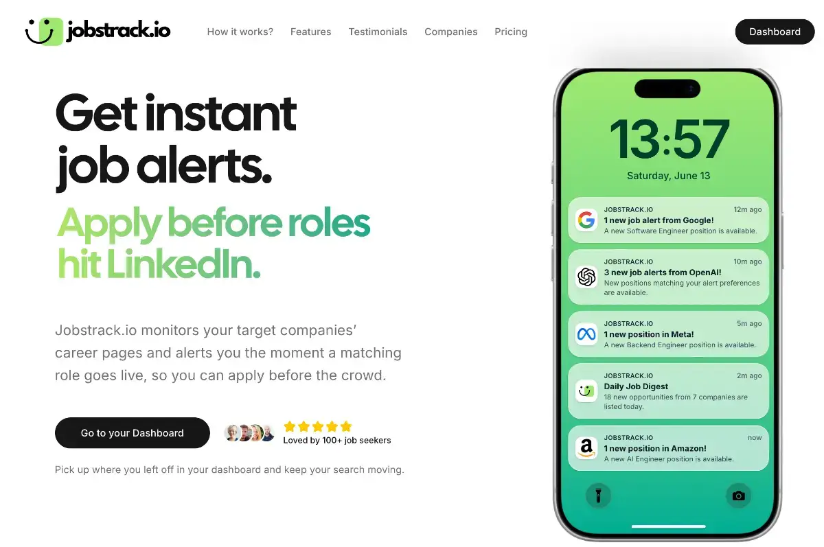 jobstrack.io screenshot 2