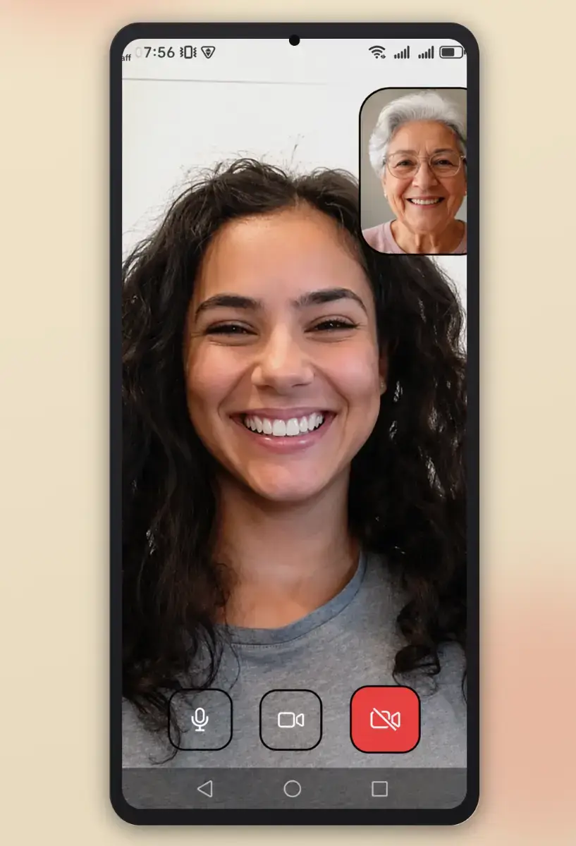MiNonna: Senior Video Calls screenshot 2