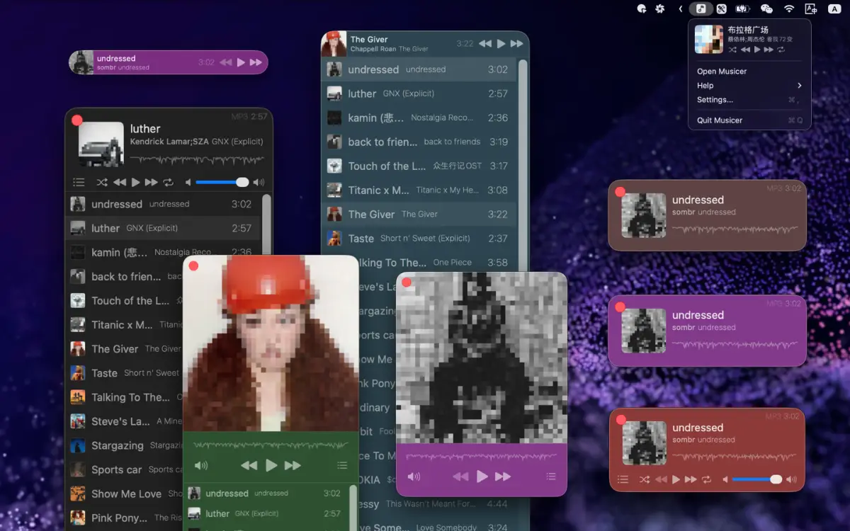 Musicer screenshot 1
