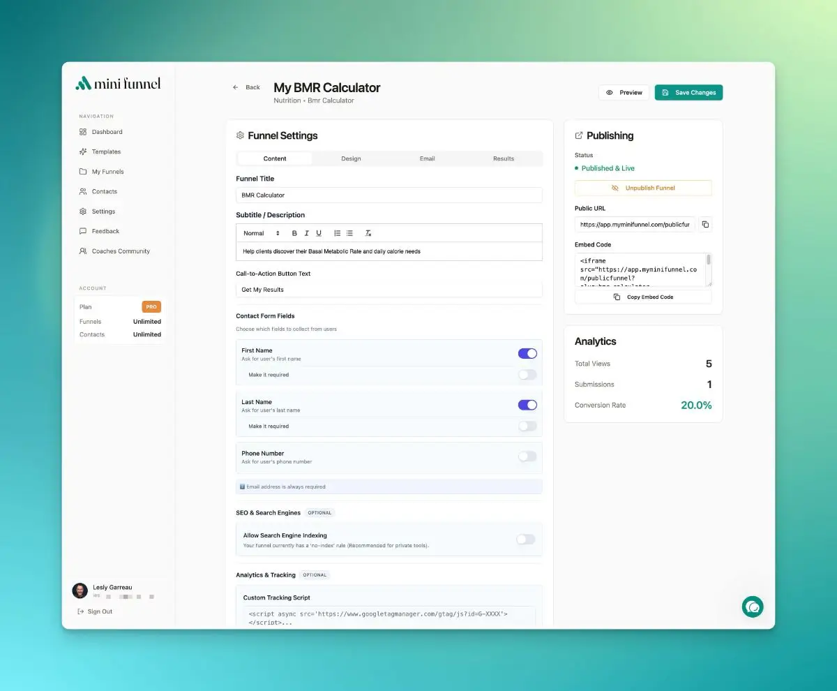 My Mini Funnel screenshot 4