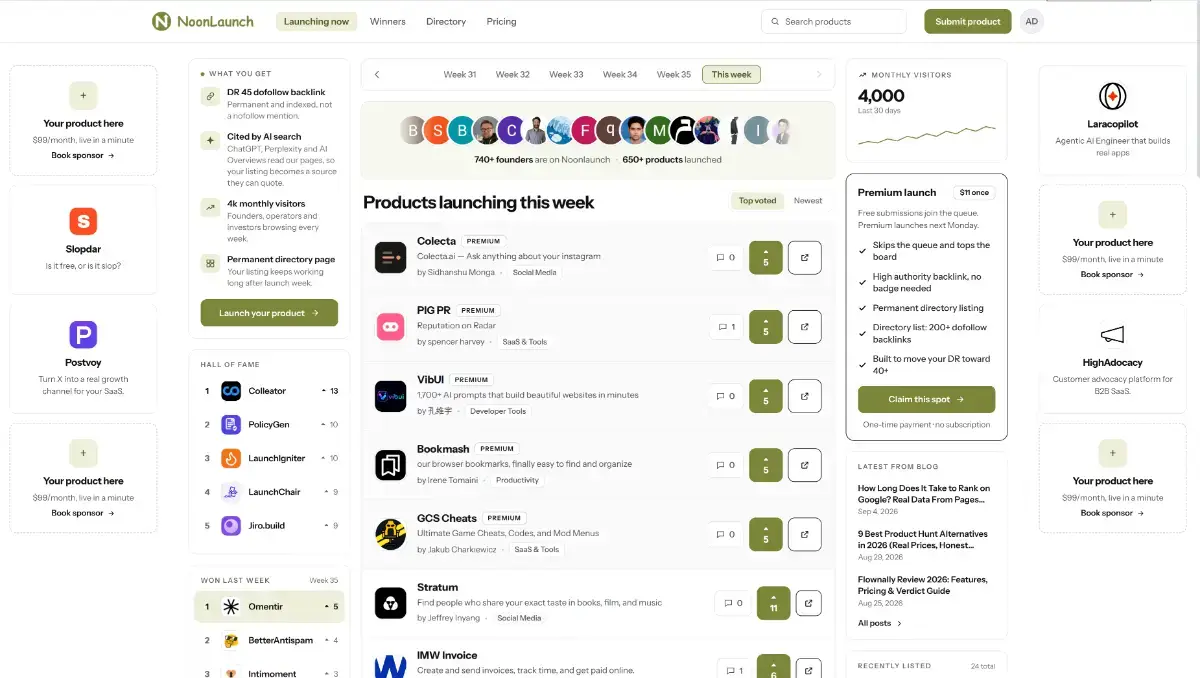 Noonlaunch screenshot 3