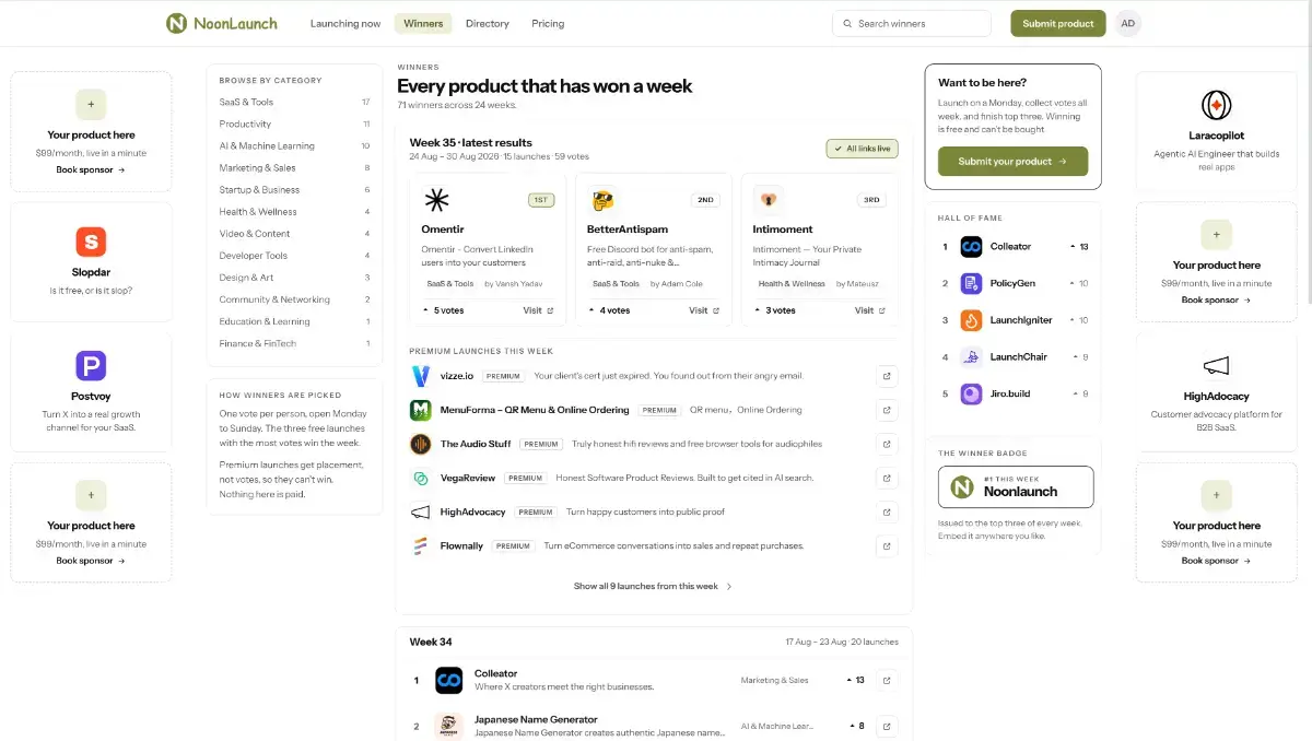 Noonlaunch screenshot 4