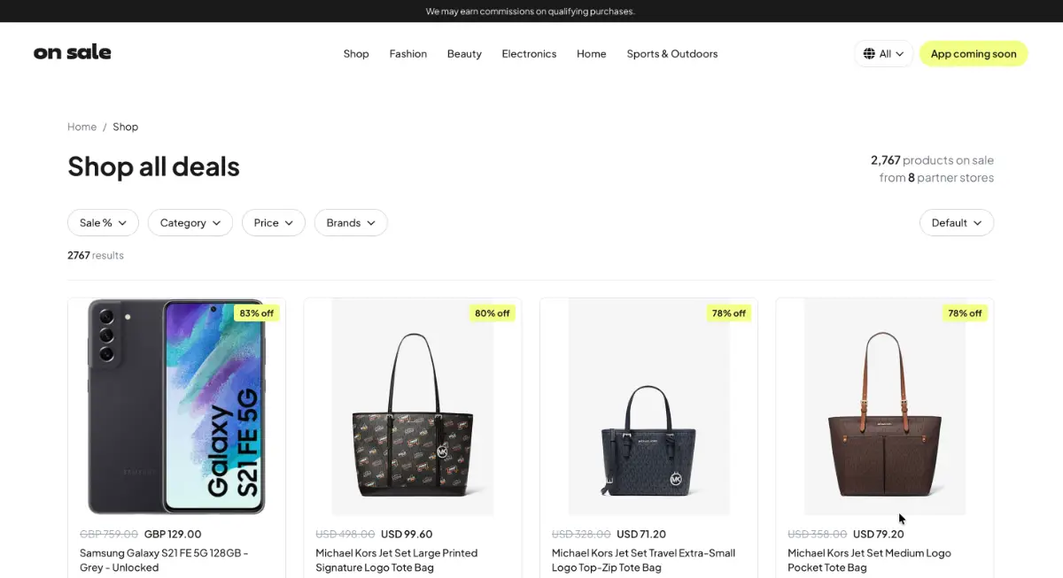 OnSale screenshot 3