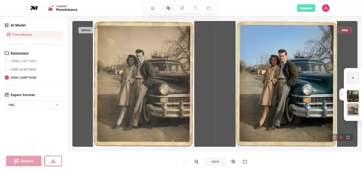 PhotoEnhance screenshot 1