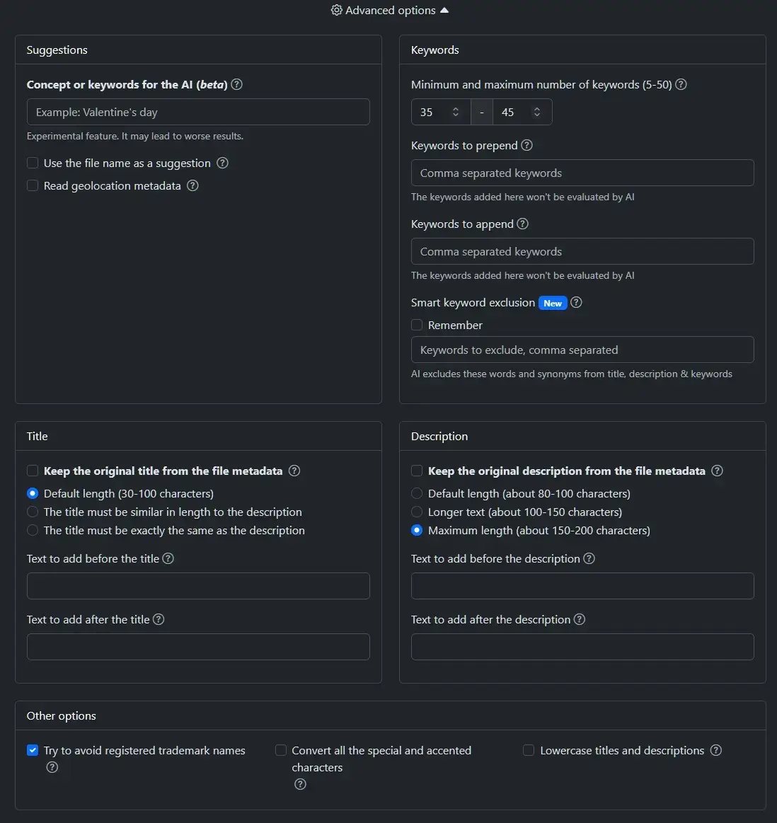 Photokeyworder screenshot 3