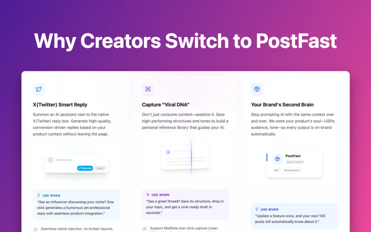 PostFast.today screenshot 2