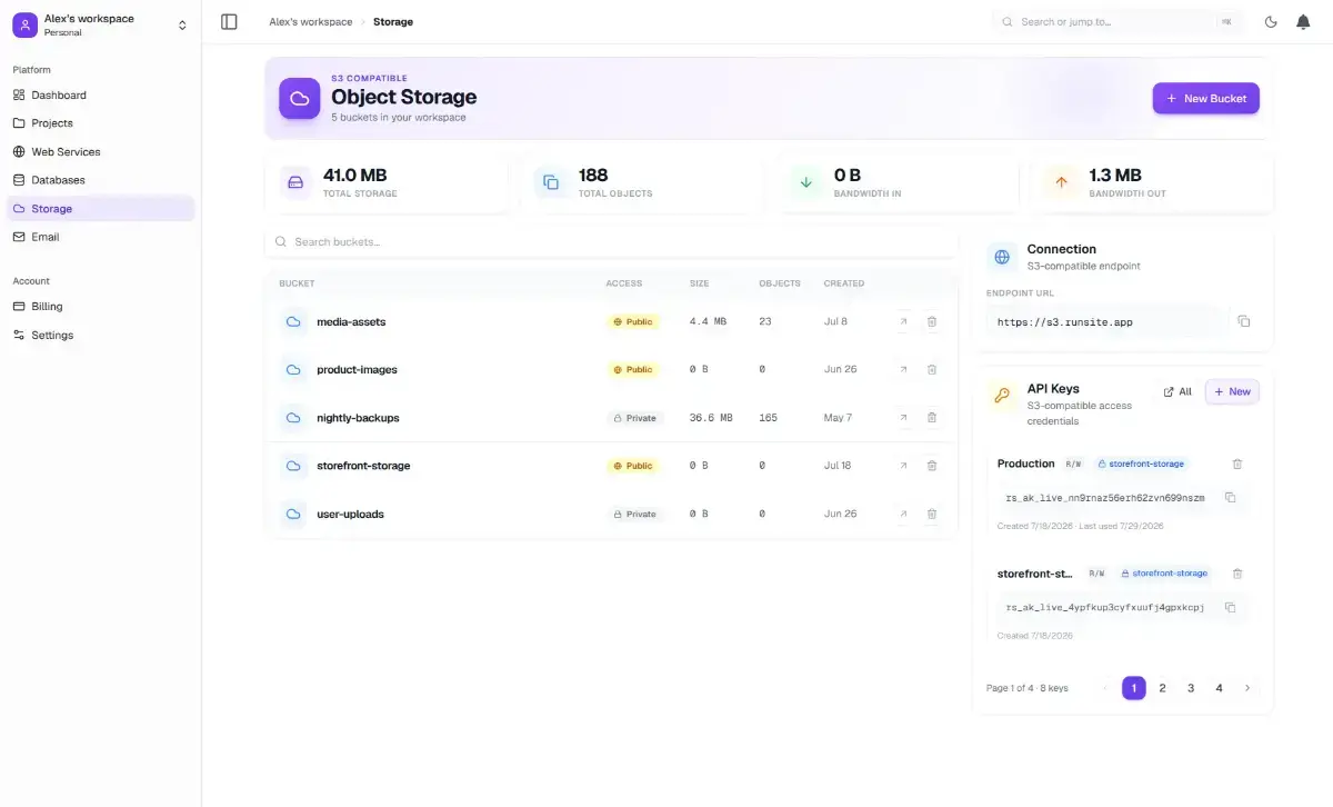 Runsite Platform screenshot 3