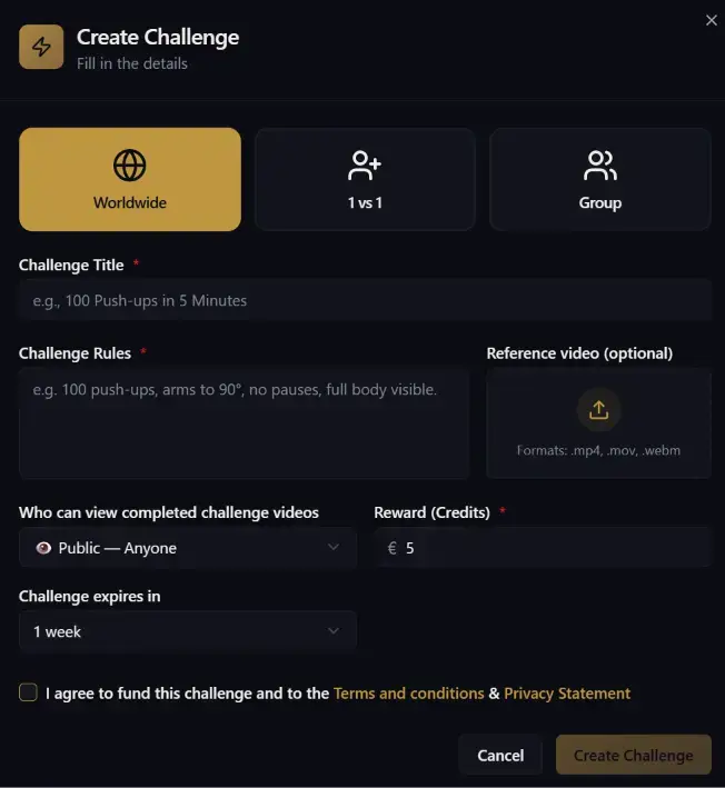 SendChallenges screenshot 3