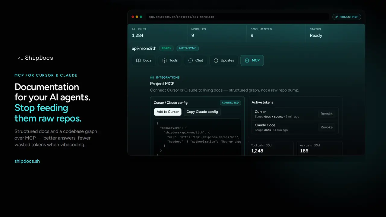ShipDocs.sh screenshot 1