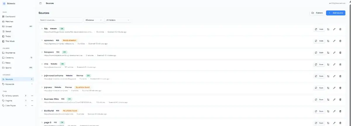 Skimmio screenshot 3