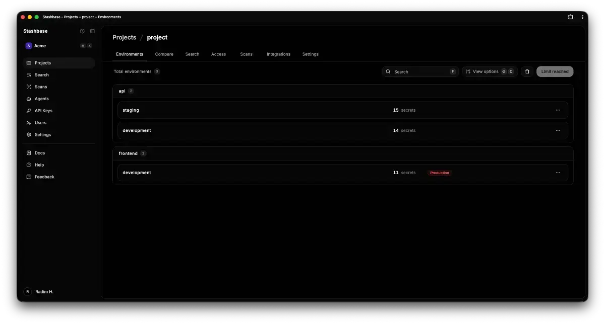 Stashbase screenshot 2