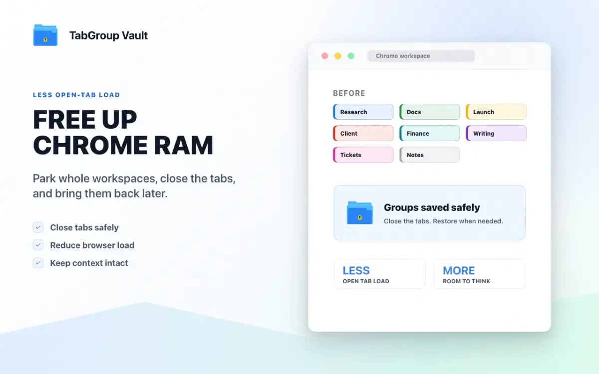 Tabgroup Vault screenshot 2