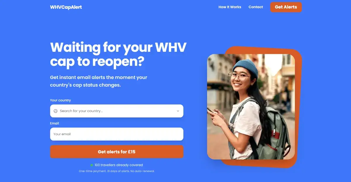 WHVCapAlert screenshot 2