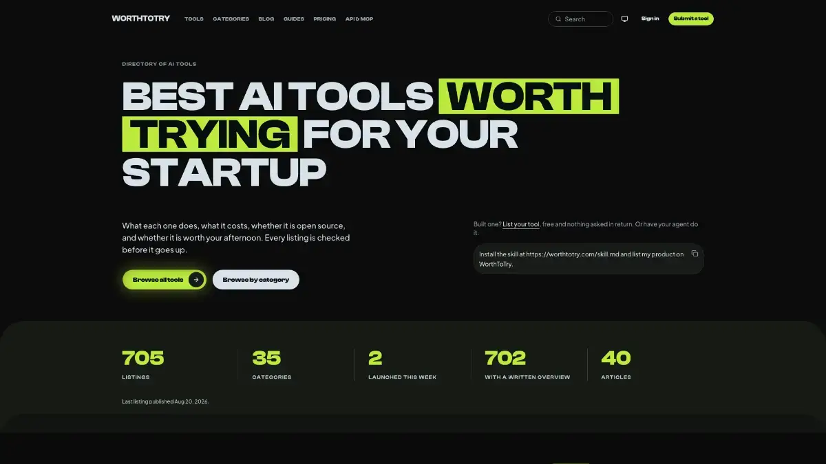 WorthToTry screenshot 2