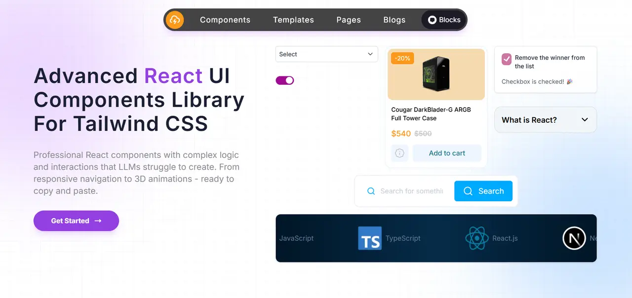 Flexy UI screenshot 1