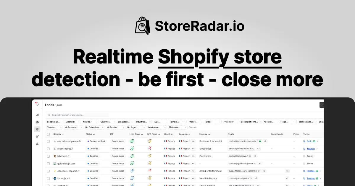 StoreRadar screenshot 1