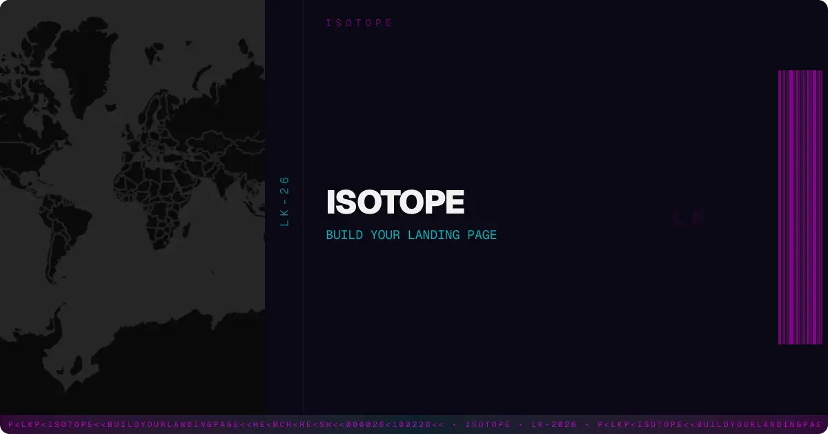 Isotope screenshot 2